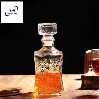 BR05-Bình Đựng Ngâm Sâm Thuỷ Tinh 750ml
