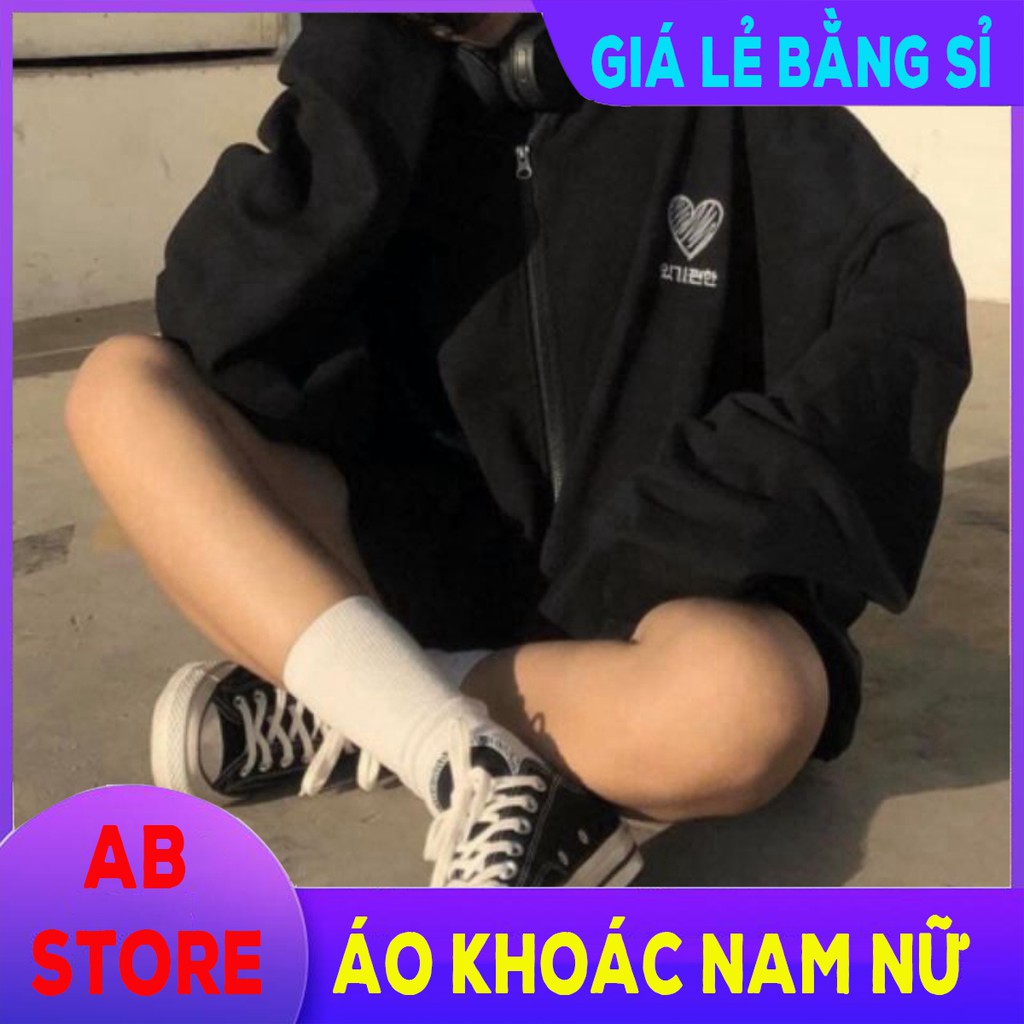 [Kèm Quà] Áo Hoodie dây kéo. Áo khoác Hooide Nam nữ Nỉ ngoại (Đủ Size M,L,XL) - AK.STORE | BigBuy360 - bigbuy360.vn