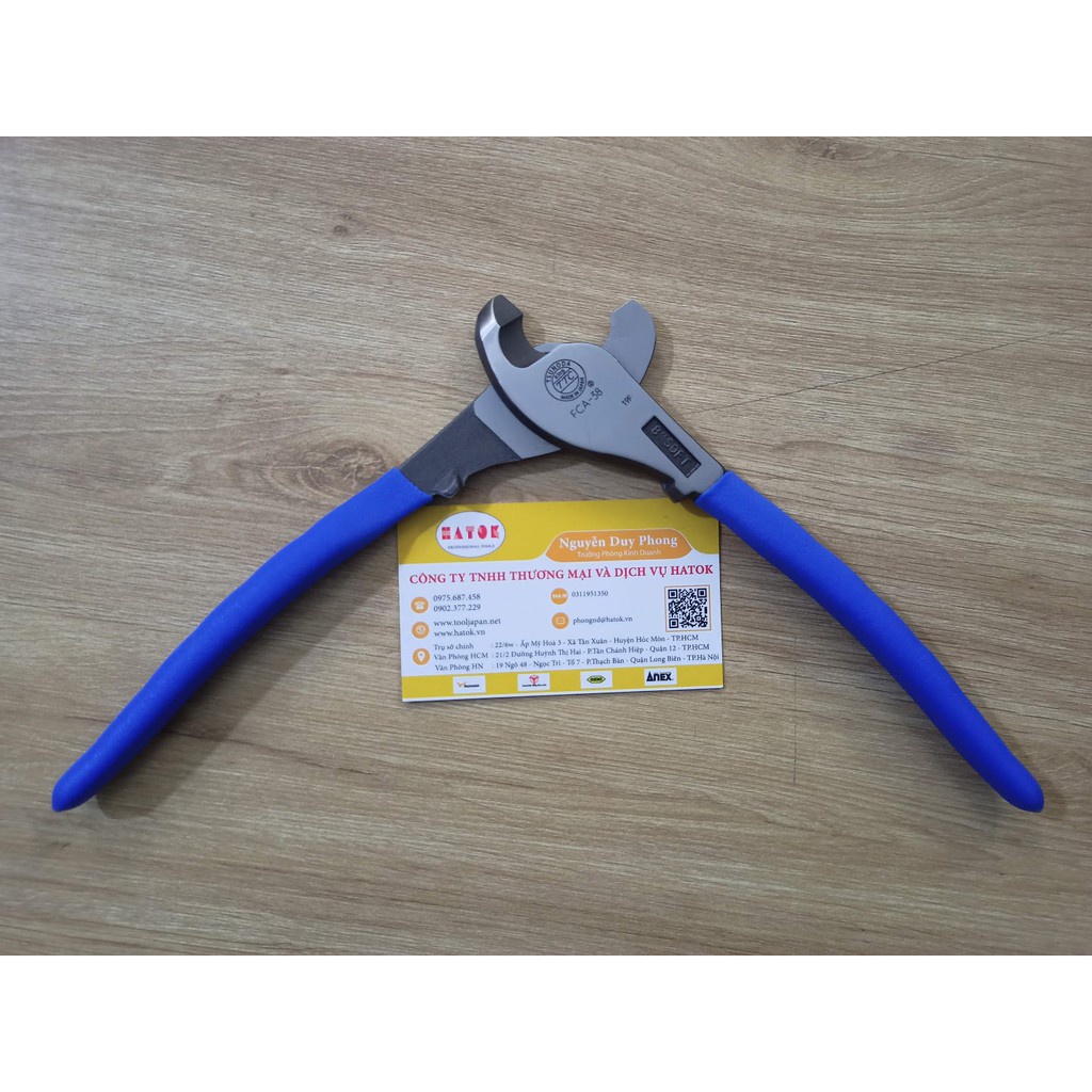 Kìm cắt cáp 200mm Tsunoda King TTC Japan FCA-38
