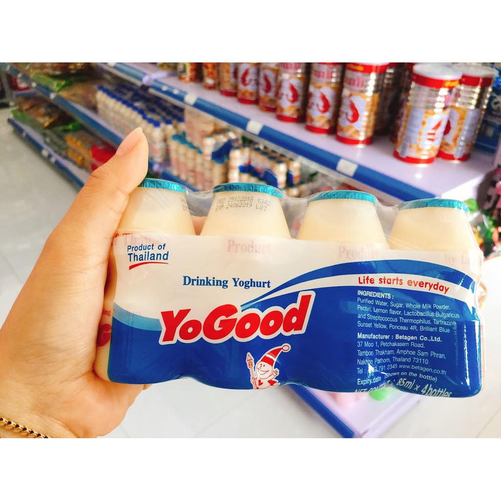 Sữa chua uống men vi sống Yogood