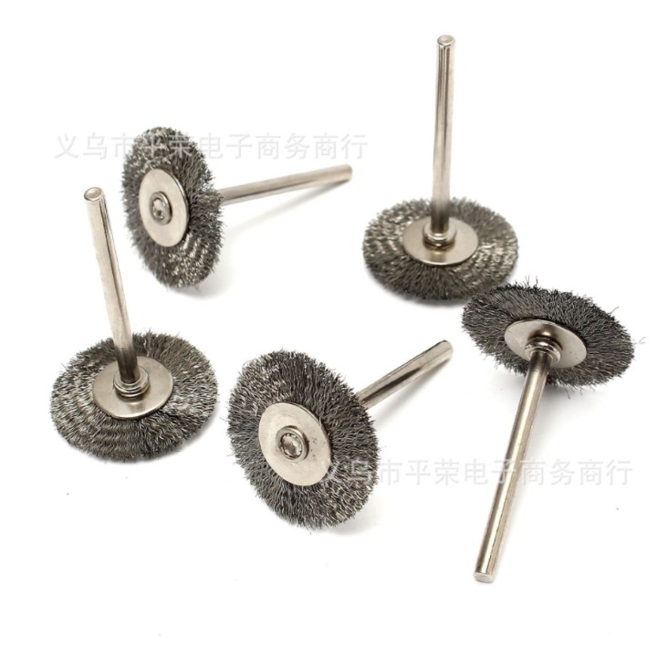 Bộ chổi sắt đánh rỉ - sét 15 món