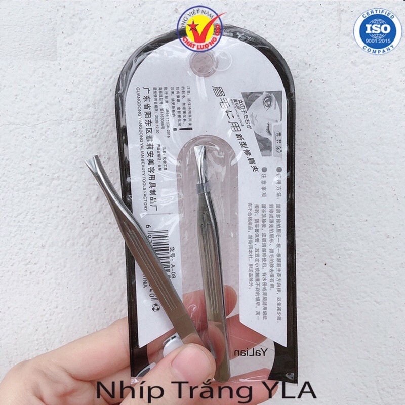 Nhíp Nhổ Lông Tóc Bằng Thép Cao Cấp Không Đứt Gãy, Bám Chắc