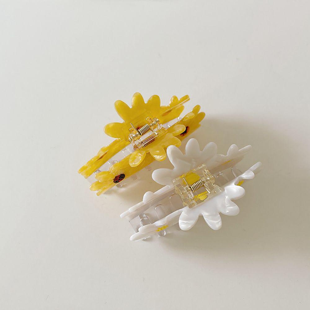 MXGOODS Kẹp Tóc Hoa Cúc Đơn Giản Ngọt Ngào Cho Nữ