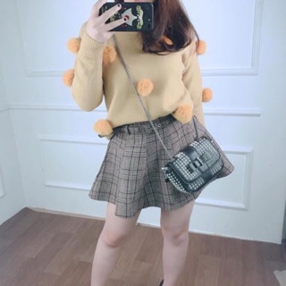 Áo len quả bông