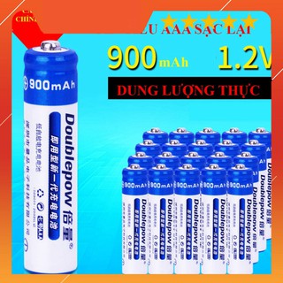 Bộ 4 viên pin tiểu sạc Doublepow AAA 900mAh