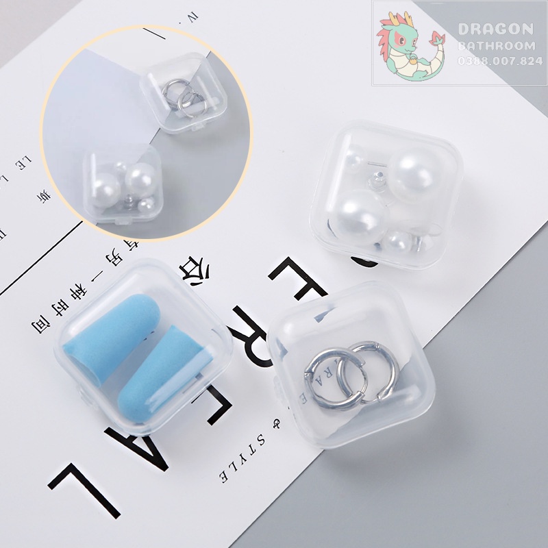 【SIÊU RẺ】Hộp Nhựa Mini Đựng Phụ Kiện , Trang Sức-LO-160