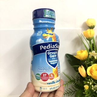 ❤ [Quận 3] Thùng 24 chai sữa nước Pediasure Vani DHA Grow Gain 237ml Mỹ [Date 9/2022]