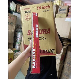 Giấy bạc nướng SAKURA ( 45cm x 5m )