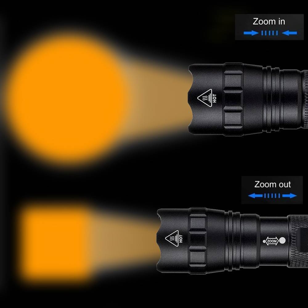Đèn Pin Alonefire TK503 Có Thể Zoom In / Out
