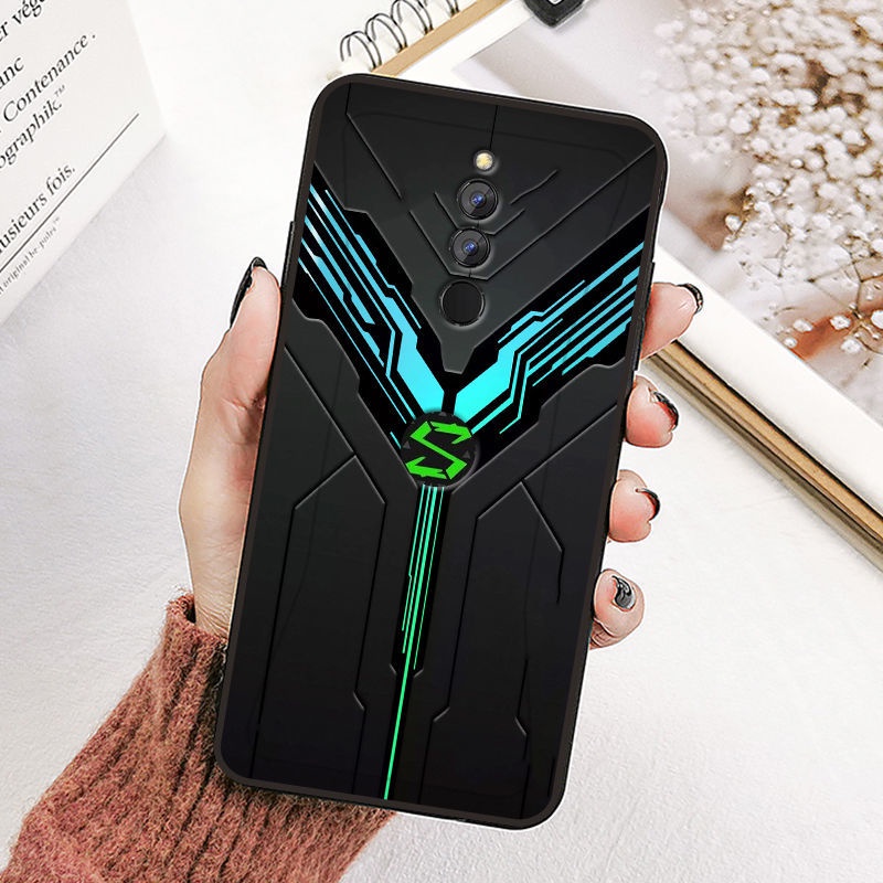 Ốp Điện Thoại Mềm Chống Rơi Hình Cá Mập Thế Hệ Thứ Hai Cho millet black shark helo
