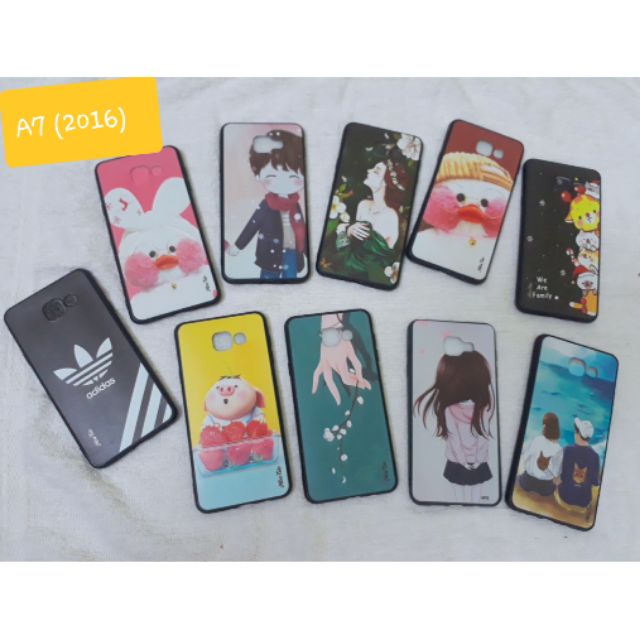 Ốp dẻo viền đen samsung A7 (2016) rẻ, bền và đẹp