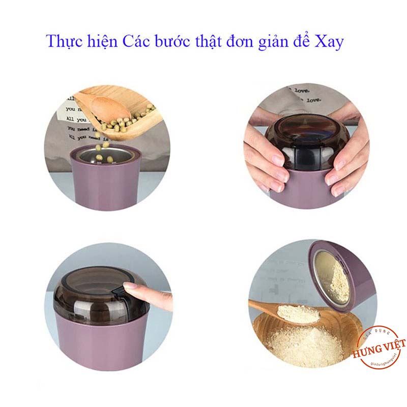 Máy xay hạt khô, tự động, tiện ích [MÁY XAY KHÔ]