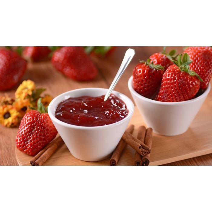 mứt dâu tây nguyên trái Đà Lạt 300g