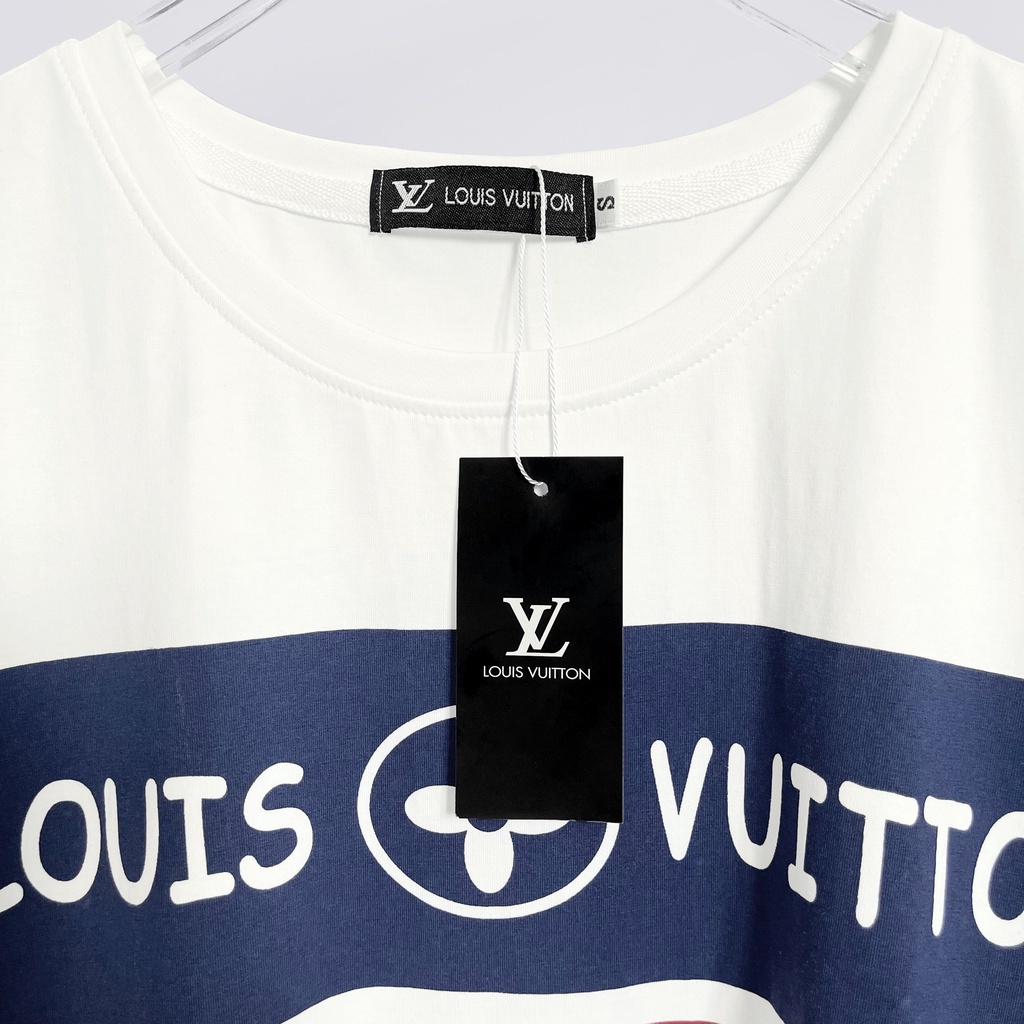 Áo Thun L.V Hàng Xuất Xịn, Chất Liệu 100% Cotton Thoáng Mát.