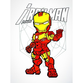 Sticker ủi áo Iron man