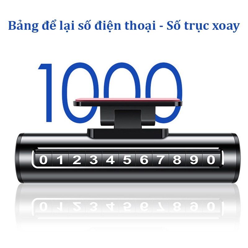 Bảng Để Lại Số Điện Thoại, Số Trục Xoay Tự Do, Chất Liệu Chống Nắng Cao Cấp