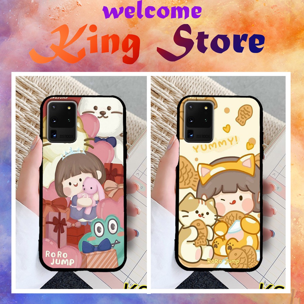 Ốp lưng Samsung S20/S20 PLUS/S20 ULTRA in hình  Bé trà sữa siêu đẹp, độc, lạ_KINGSTORE.HN_Ốp SS S20/S20 PLUS/S20 ULTRA