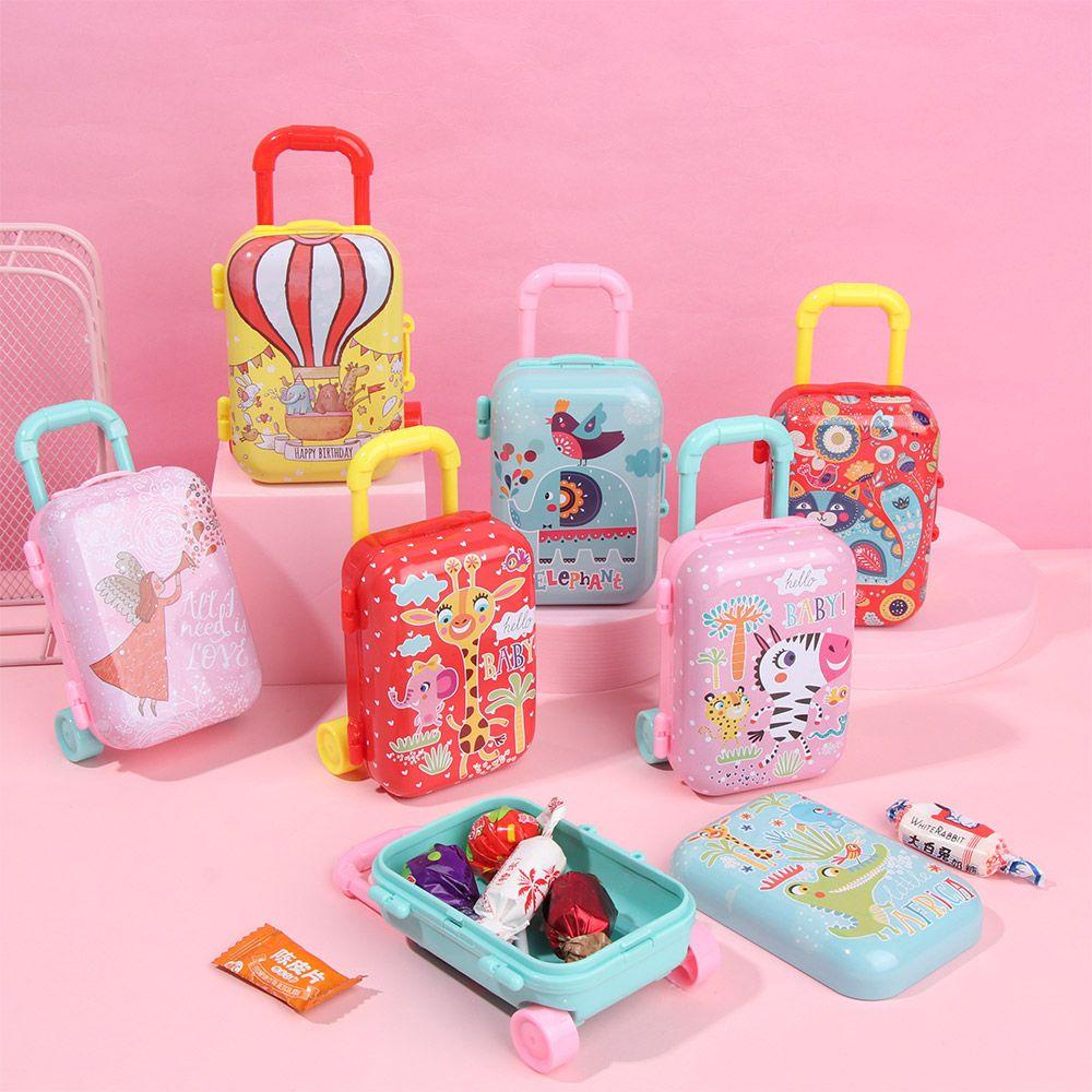 Va Li Mini Đựng Kẹo Trang Trí Nhà Búp Bê