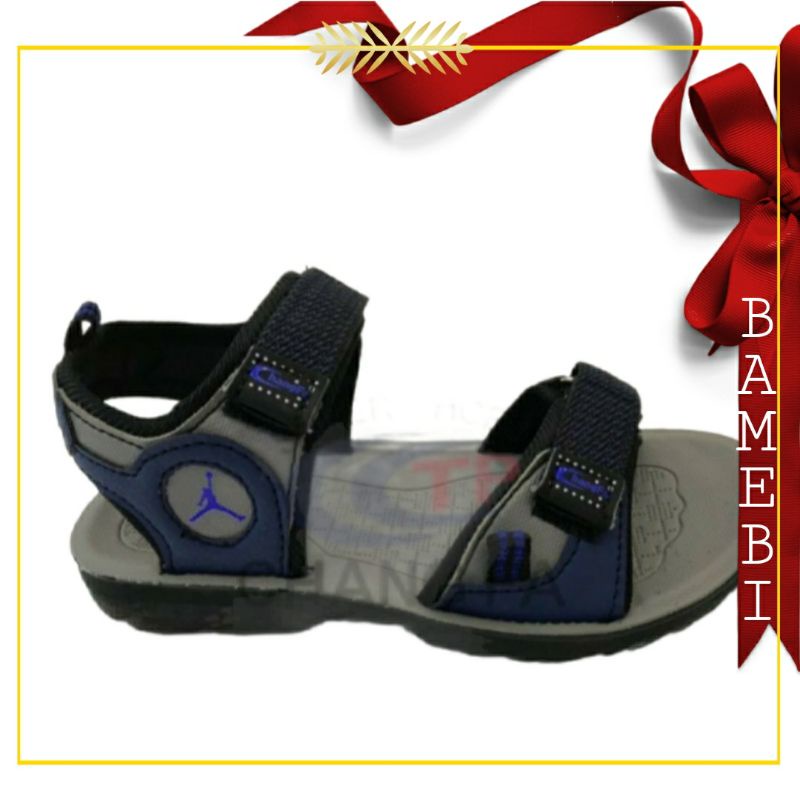 Giày quai hậu quai dán cho bé trai đi học từ 5-14 tuổi ( xăng đan / sandal )