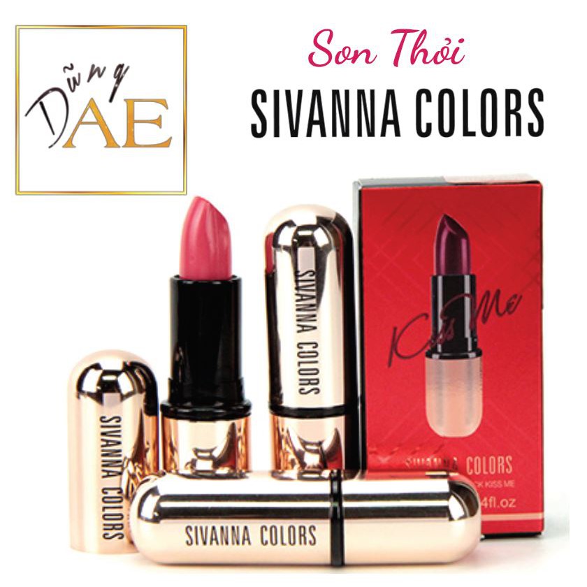 Son Thỏi KISS ME SIVANNA COLORS Thái Lan