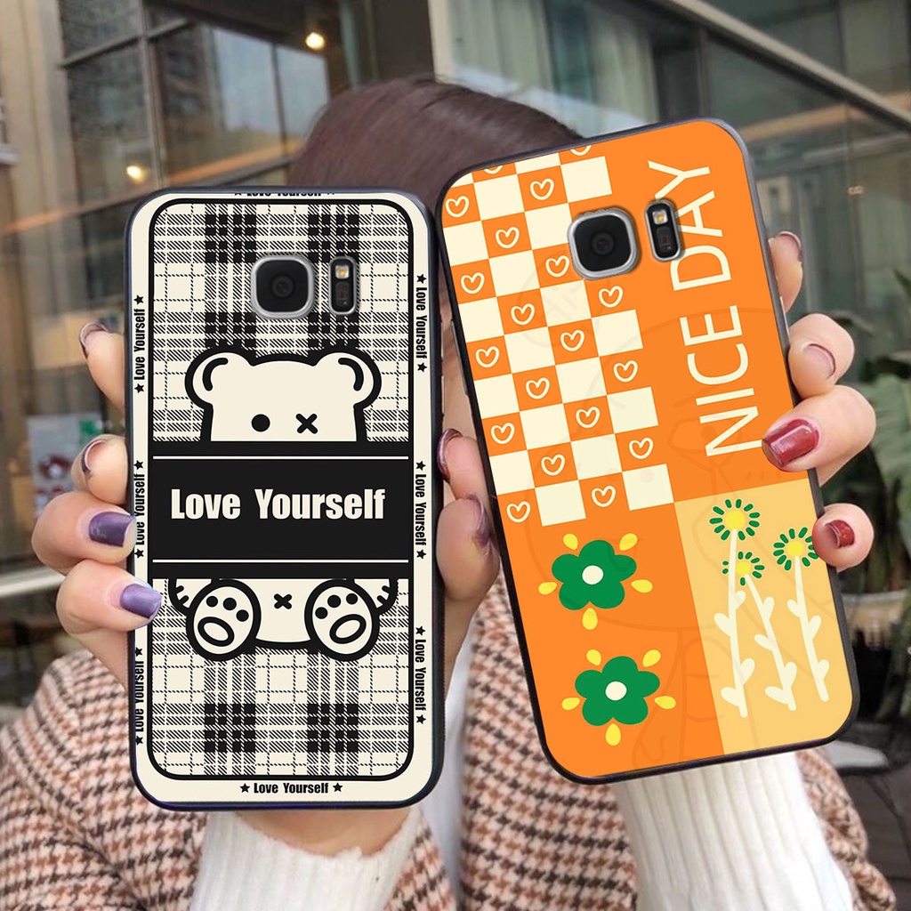 Ốp lưng Samsung S7 / S7 EDGE happy day, gấu bear dễ thương - BỀN - ĐẸP -BAO GIÁ TOÀN THỊ TRƯỜNG
