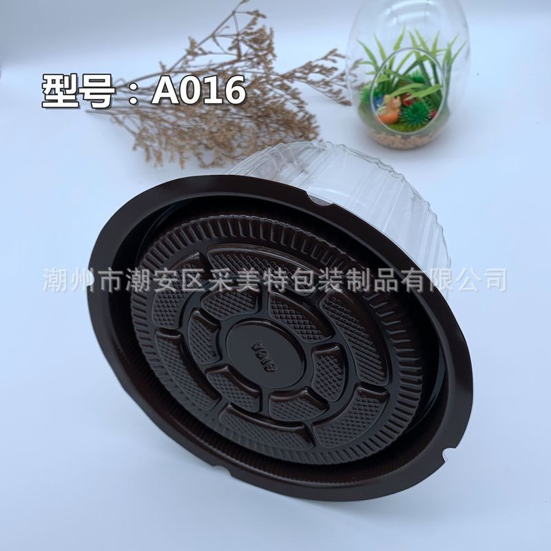 Set 50 Hộp Nhựa Đựng Bánh Tròn A016