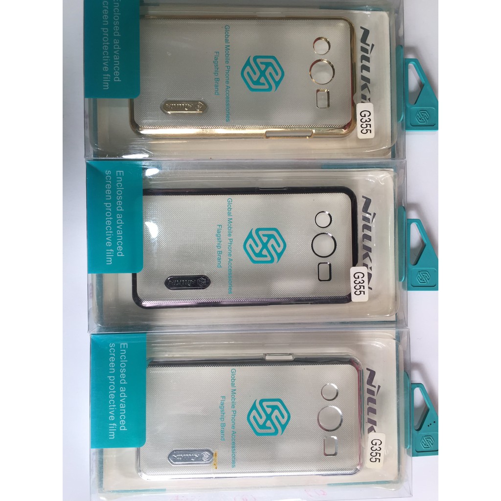 ốp trong suốt viền màu Samsung Galaxy CORE 2 G355