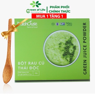Dalahouse, Bột rau củ thải độc Dalahouse 63gr sấy lạnh nguyên chất, đạt tiêu chuẩn Châu Âu