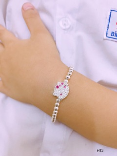 Lắc tay bạc cho trẻ em