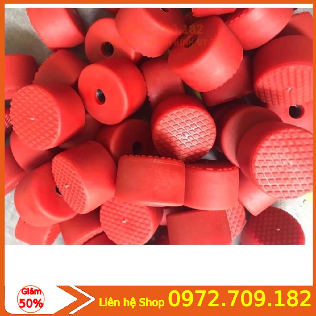 Núm cao su lắp cho máy cắt nhôm ⚡𝐅𝐑𝐄𝐄-𝐒𝐇𝐈𝐏⚡ Núm cao su Piston kẹp phôi nhôm