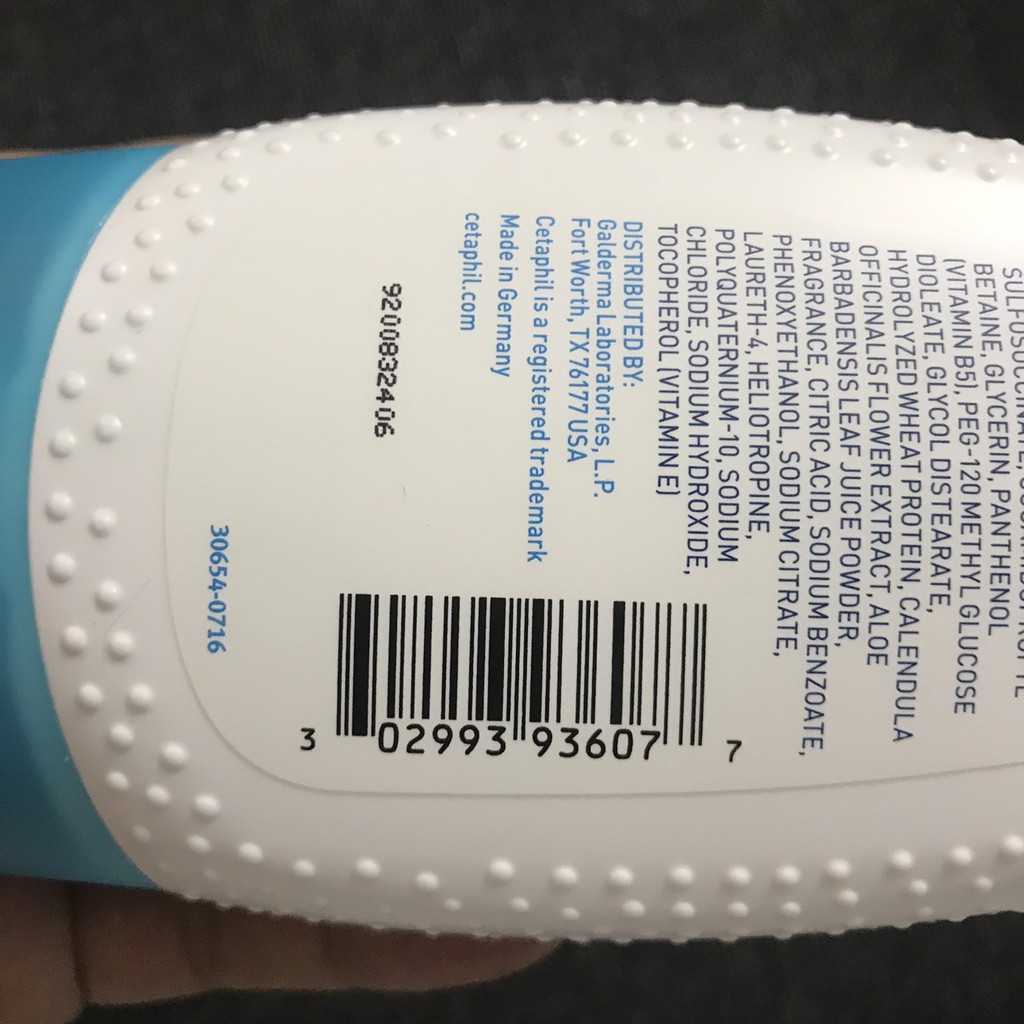 ❤ [Hàng Mỹ] Sữa Tắm, Gội dưỡng ẩm em bé Cetaphil Baby Wash Shampoo 230ml