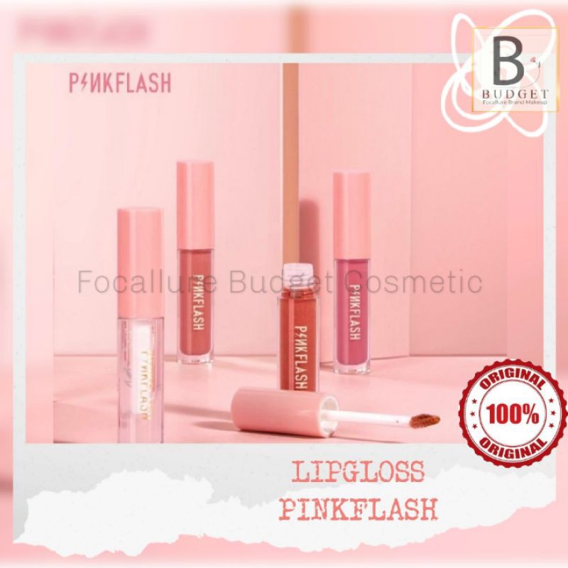 (Hàng Mới Về) Son Bóng Chống Nhòe Màu Hồng Flash