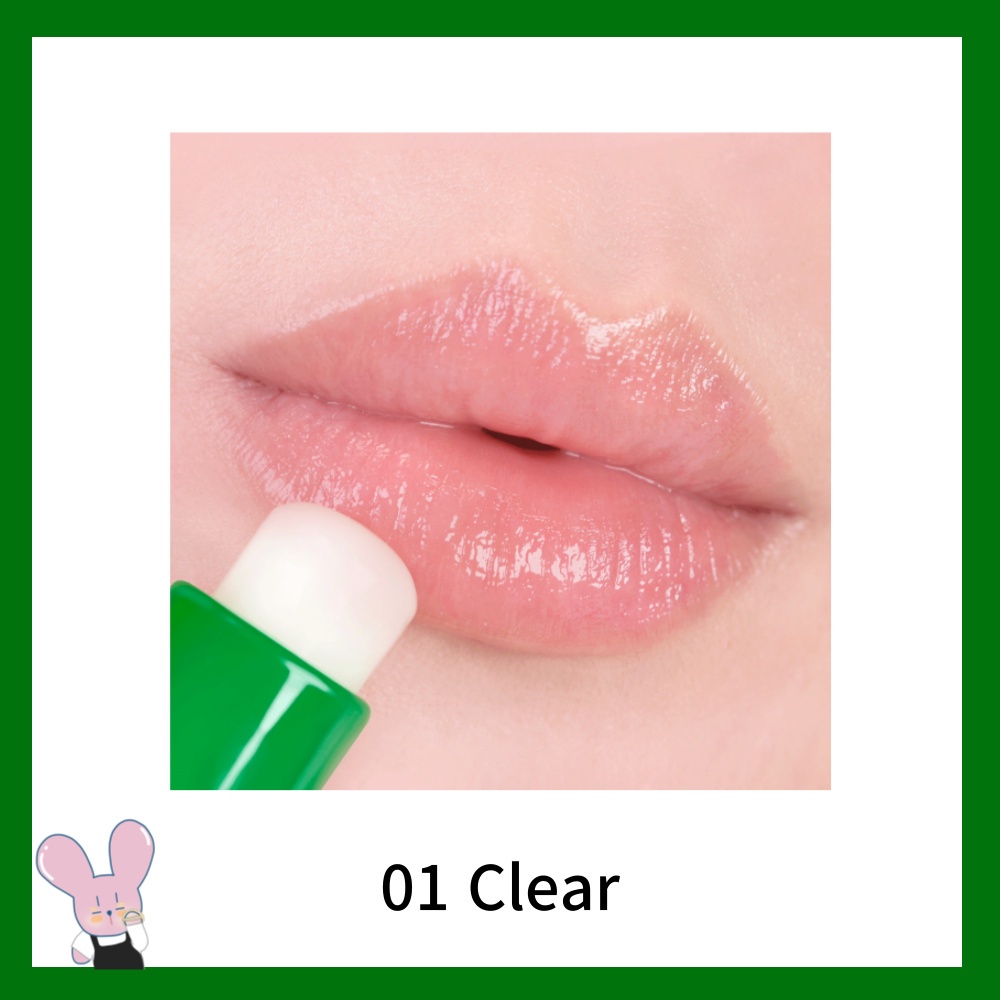 Son dưỡng môi VEGAN GREEN BALM 2 loại tùy chọn phong cách Hàn Quốc