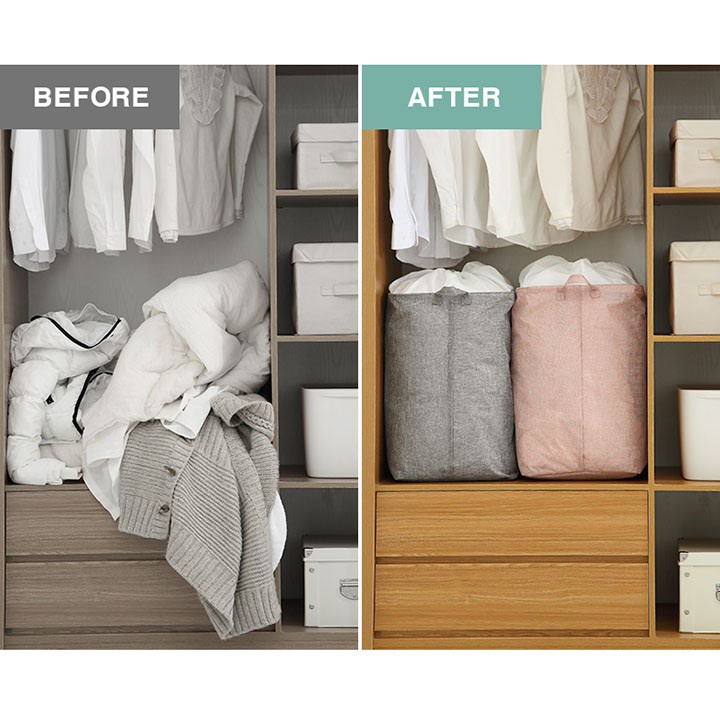 Giỏ vải đựng đồ bảo quản quần áo