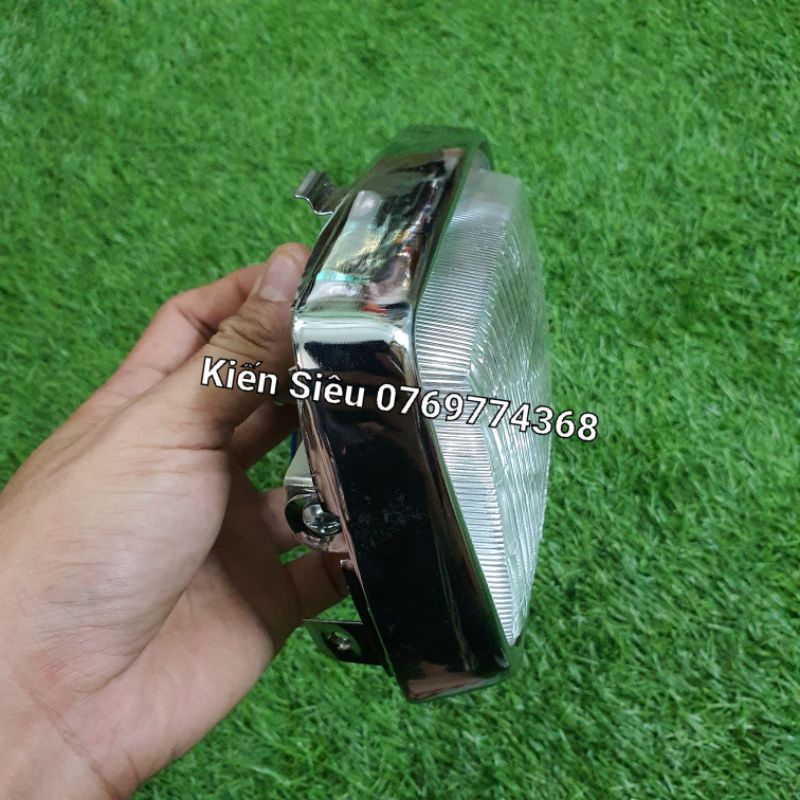 Chóa đèn, đèn pha xe cub 82 - 84 - DD - DH giả zin, bóng đèn đầy đủ