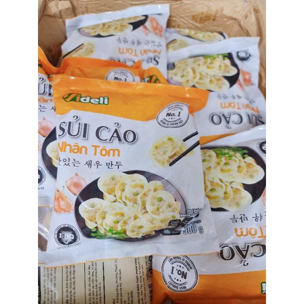 Sủi cảo nhân tôm