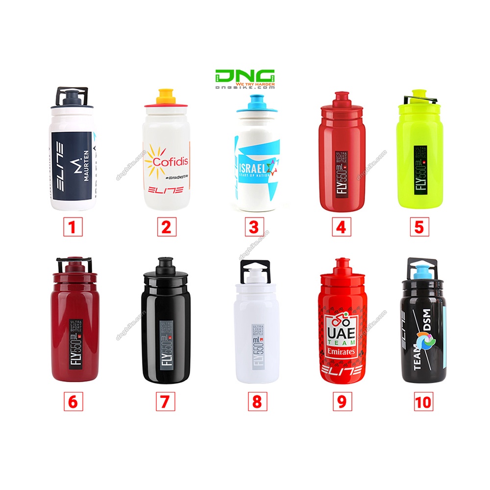 Bình nước xe đạp ELITE chính hãng 500ml