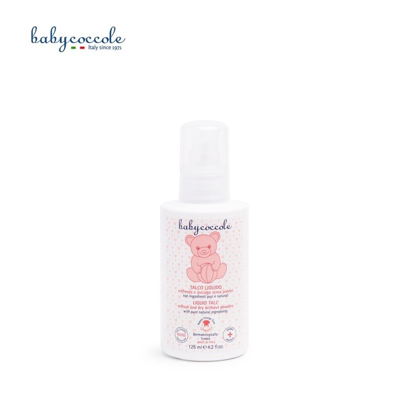 Phấn Rôm Nước Tinh Bột Bắp Babycoccole 0M+ 125ml