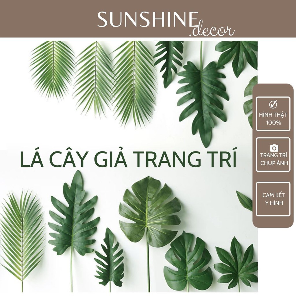 Lá Giả Trang Tri Chụp Ảnh Sản Phẩm Sunshine.decor