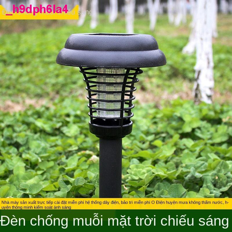 đènĐèn diệt muỗi năng lượng mặt trời ngoài hộ gia đình côn trùng chống tạo tác bẫy sân vườn thương mại không thấm