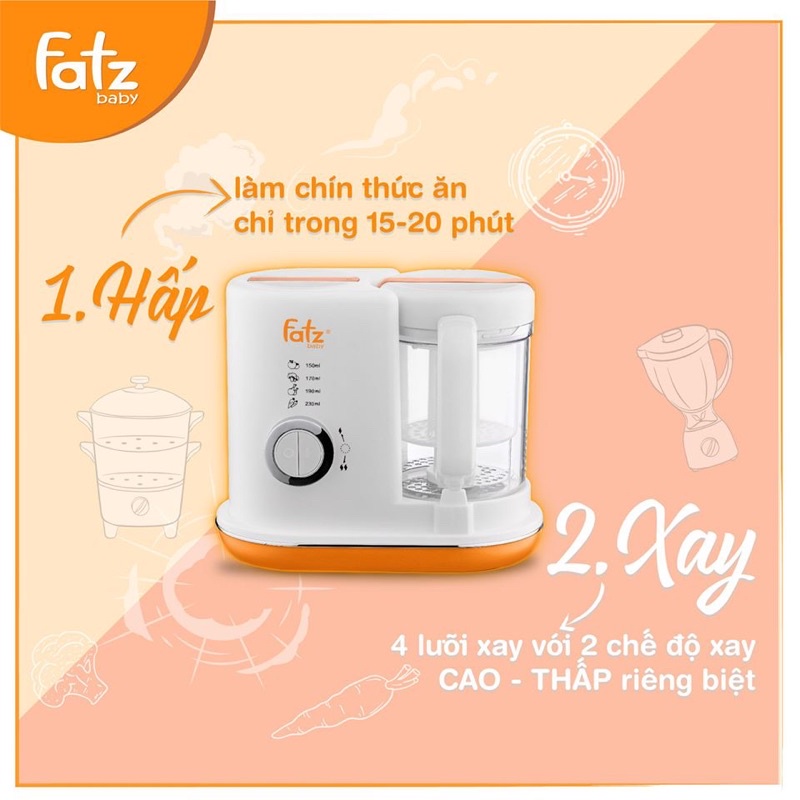 Máy xay hấp fazt pro2 - ảnh sản phẩm 4