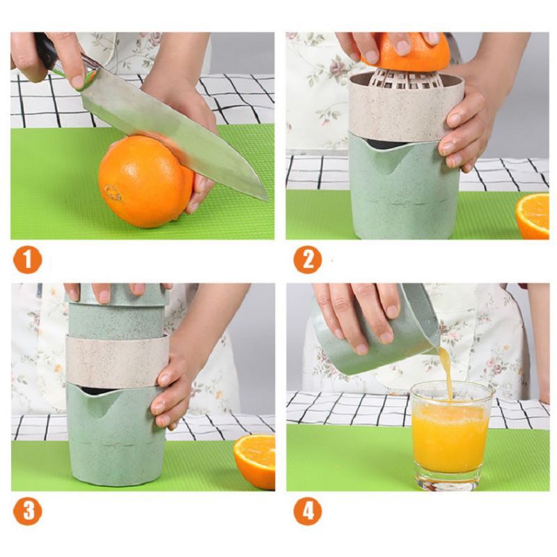 Bộ ép cam lúa mạch 600ml,,,