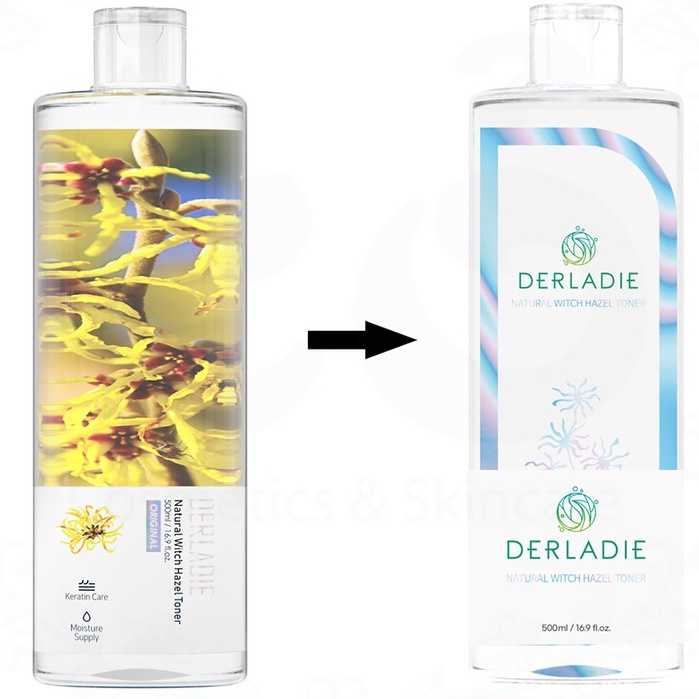 Nước hoa hồng Derladie Natural Toner 500ml