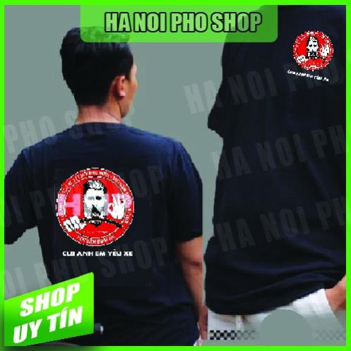 Áo thun Ông Già - CLB Anh Em Yêu Xe Kết Nối Mọi Miền, Cotton 4 chiều, LOGO in Đẹp chống nhiễm màu, Áo thun mát ⚡