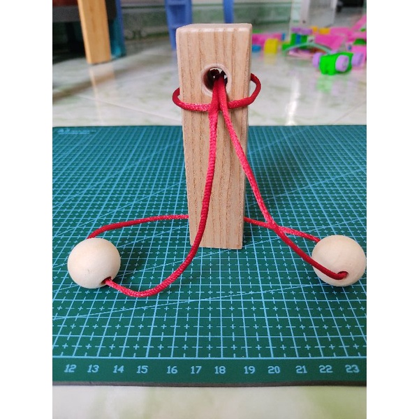 Đồ chơi trí tuệ_Thử thách trí não_Sleeper &amp; Stopper (V1) - Wooden Puzzle_Hack não &amp; Độc đáo_Logic_IQ Toys_Giải đố_Tư Duy