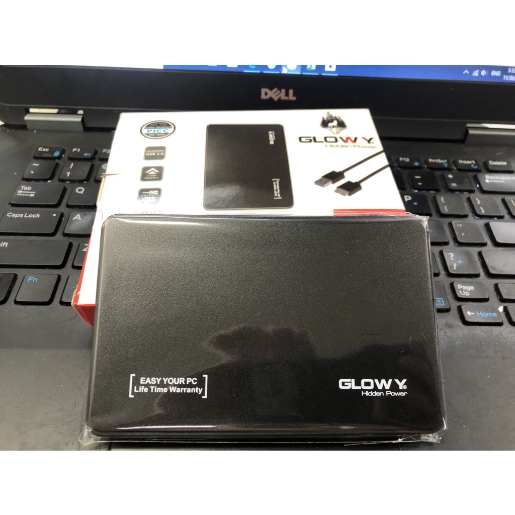 Box ổ cứng Gloway G22U3 Sata3 - Chính hãng - TẶNG BAO DA XỊN - Dùng cho SSD/HDD 2.5'', Bảo Hành 1 Năm , 1 Đổi 1