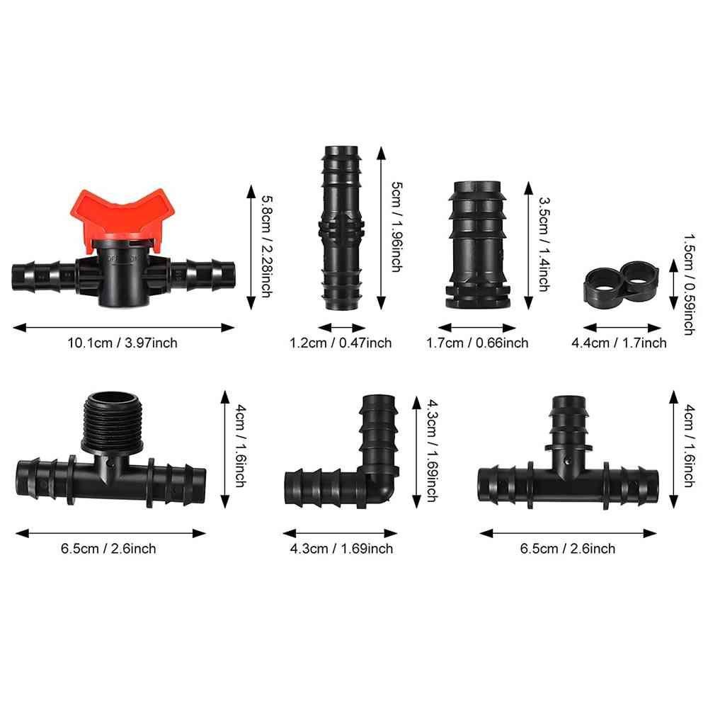 Set 52 Đầu Nối Ống Nước Hình Chữ T Tiện Dụng Cho Hệ Thống Tưới Vườn