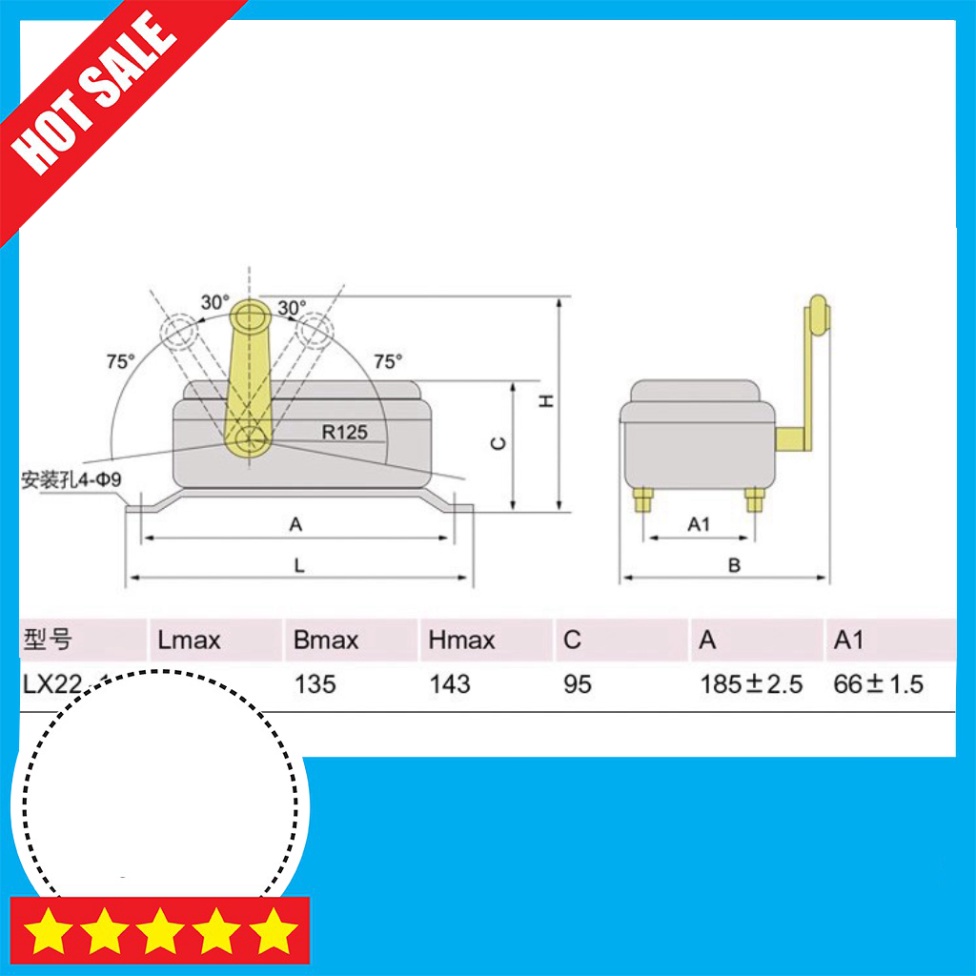 {HOT} Công tắc hành trình, công tắc giới hạn LX22-1