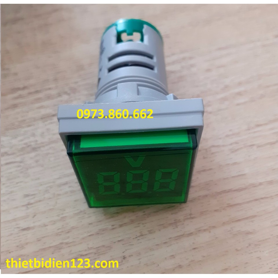 Đèn LED hiển thị vôn - ampe phi 22mm