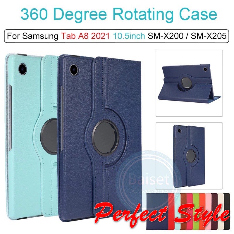 Bao da xoay 360 độ Samsung Galaxy Tab A8 2021 10.5inch SM- X200 SM- X205